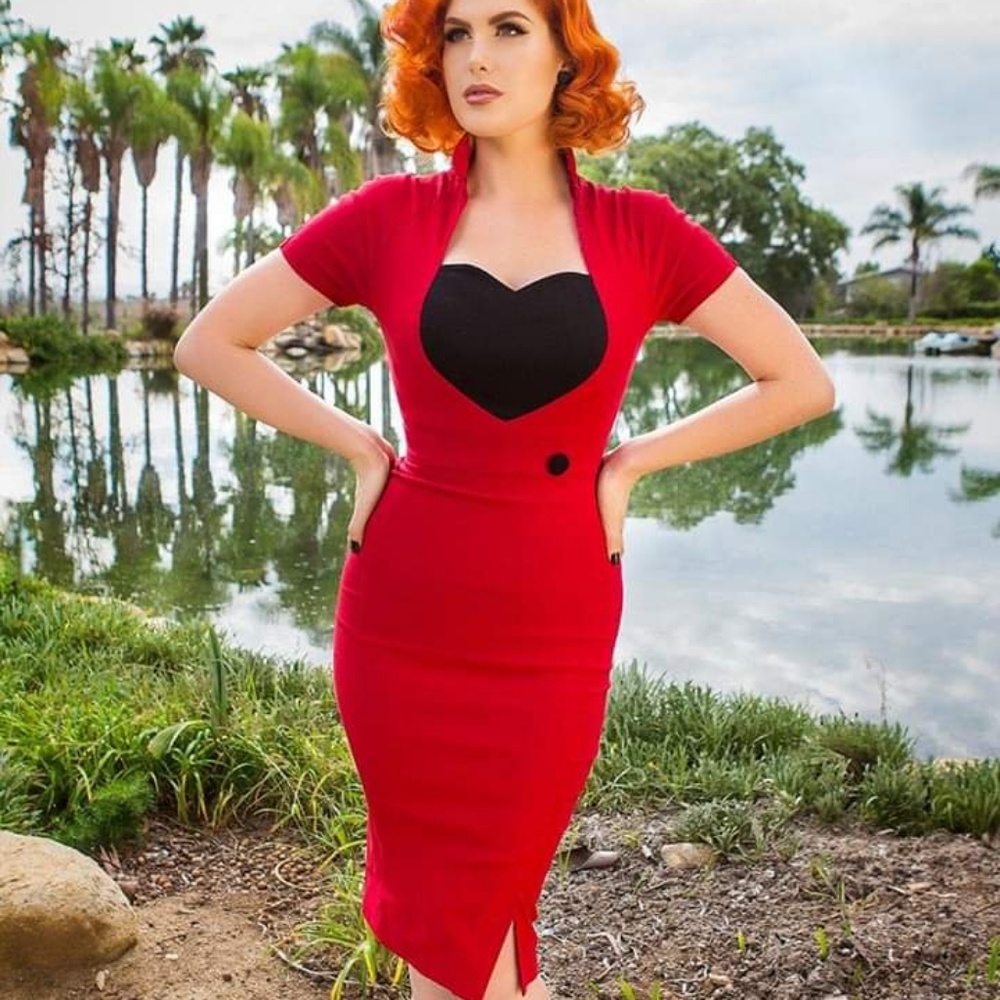 PIN UP GIRL VERONICA DRESS